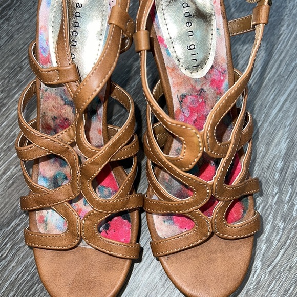 Steve Madden Cork Wedges 7.5 - Picture 11 of 12